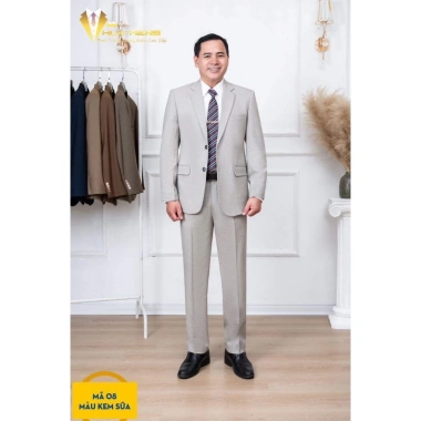 Vest hồng ngọc cao cấp trung niên, bộ vest xuất khẩu, tặng cà vạt – Giá 550.000₫