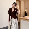 Vest len dệt kim sang trọng cổ chữ V, form ôm, thời trang - Giá ưu đãi 117.612₫ 6