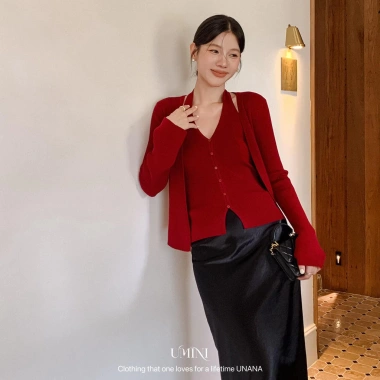 Vest len dệt kim sang trọng cổ chữ V, form ôm, thời trang - Giá ưu đãi 117.612₫ 8 Vest len dệt kim sang trọng cổ chữ V, form ôm, thời trang - Giá ưu đãi 117.612₫ 8
