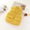 Vest Lông Cừu Trẻ Em Vải Nhung Lót Dày Thoáng Khí Cotton Đa Năng Thời Trang Unisex Mềm Mại Đẹp Mọi Mùa 4
