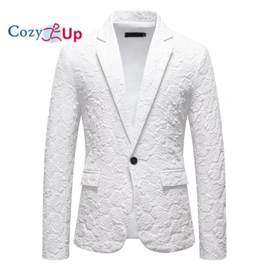 Vest nam vintage hoa hồng jacquard 3D cho dạ hội và tiệc cưới giảm giá