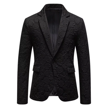 Vest nam vintage hoa hồng jacquard 3D cho dạ hội và tiệc cưới giảm giá 2
