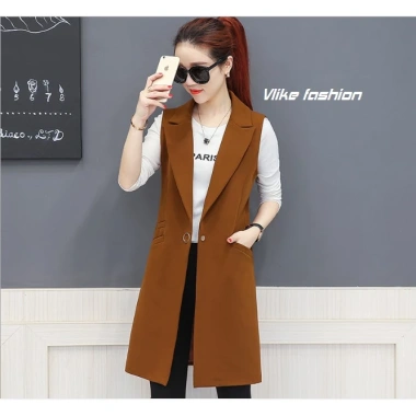 Vest Nữ Dáng Dài Bigsize Thiết Kế Sang Trọng Giá 319k Giảm 21%
