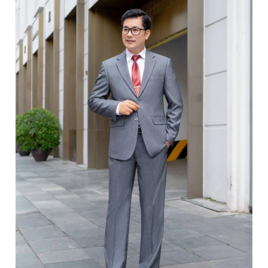 Vest trung niên cao cấp LUXURY1 bộ com lê xuất khẩu vải Italia Giá 1.935.000₫ 3