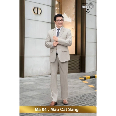 Vest trung niên nam cao cấp vải nhập khẩu - Tặng Calavat, chỉ 630.000đ