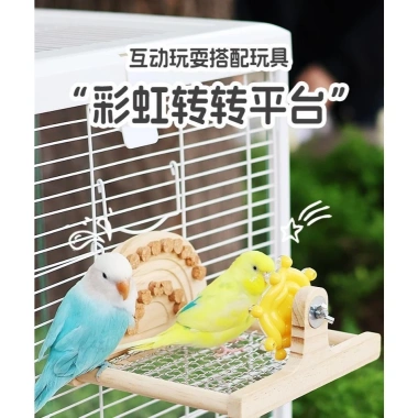 Vẹt Đồ Chơi Thép Đứng Gỗ Mài Móng Vuốt – Giá chỉ 508.062đ, an toàn cho bé 2