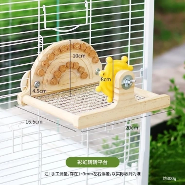Vẹt Đồ Chơi Thép Đứng Gỗ Mài Móng Vuốt – Giá chỉ 508.062đ, an toàn cho bé 7