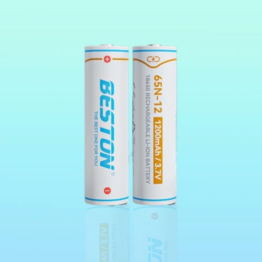 Vỉ 02 Pin sạc Lithium 18.650 1.800mAh đầu nhọn Beston - Pin dung lượng thực, dùng cho đèn pin, radio, quạt - 35.000 VND