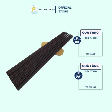 Vỉ 10 Đôi Đũa Gỗ Đen Trường Sơn - Đũa Gắp Thức Ăn, Ăn Cơm, Tiệc Gỗ Tự Nhiên Bền Đẹp Không Mốc, Giá 33.000đ 6 Vỉ 10 Đôi Đũa Gỗ Đen Trường Sơn - Đũa Gắp Thức Ăn, Ăn Cơm, Tiệc Gỗ Tự Nhiên Bền Đẹp Không Mốc, Giá 33.000đ 6