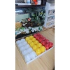 VỈ 10 viên đèn cầy màu đỏ trụ cao 4cm không mùi - Nhiều màu thờ cúng - Giá ưu đãi 69.000đ 2