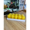 Vỉ 10 viên đèn cầy nến màu vàng trụ cao 4x3cm không mùi, nhiều màu, thích thờ cúng - Giá 69.000₫ 6