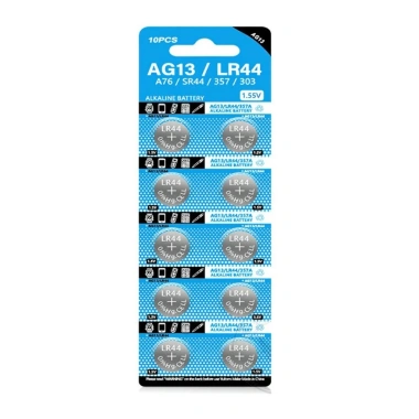 Vỉ 10 viên pin cúc áo AUROA AG13 LR44 AG10 LR1.130 - Giá chỉ 17.000đ 4