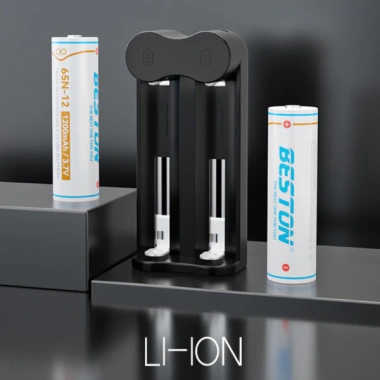 Vĩ 2 Pin Sạc Beston 18.650 3.7V 1.200/1.500mAh Đầu Nhỏ - Sạc Pin M7.001 Giá 48.000đ