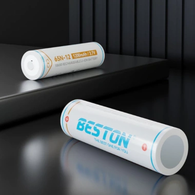 Vĩ 2 Pin Sạc Beston 18.650 3.7V 1.200/1.500mAh Đầu Nhỏ - Sạc Pin M7.001 Giá 48.000đ
