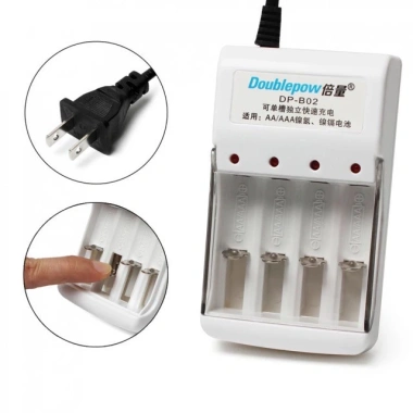 Vỉ 4 pin sạc AA 1.200mAh Doublepow - Dung lượng thật, Giá 30.000đ 4