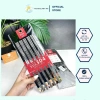 Vỉ 5 Đôi Đũa Inox SUS304 Hàn Quốc - Cao Cấp, Bền Đẹp, Không Rỉ, Giá 151,000 VND 3