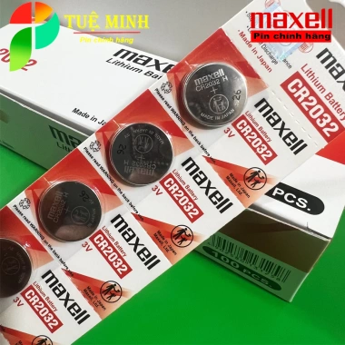 Vỉ 5 Viên Pin 3V Đa Dạng CR2.032, CR2.025, CR2.016, CR1.632, CR1.620 - Chính Hãng Giá 68k 3 Vỉ 5 Viên Pin 3V Đa Dạng CR2.032, CR2.025, CR2.016, CR1.632, CR1.620 - Chính Hãng Giá 68k 3