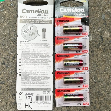 VỈ 5 VIÊN Pin A23/A27 Alkaline Camelion 12V - Pin cửa cuốn, điều khiển, Giá chỉ 22.000 VND siêu tốt 6