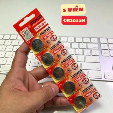 Vỉ 5 viên pin CR Maxell 3V - Giá chỉ 88.000₫, tiết kiệm cho thiết bị điện tử 9