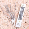 Vỉ 6 cây nến xoắn sóng nước sinh nhật - Đèn cầy xoắn ốc trang trí bánh kem, giá 6.900₫ 7