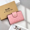Ví c gái Medium Corner Zip Canvas Signature - Chỉ 520.000 VND, giảm mạnh 4