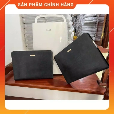 Ví cầm tay bản lớn A4 da thật 1 khóa kéo CT002 - Giá ưu đãi 2.250.000 VND