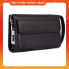 Ví Cầm Tay Clutch Nam Da Bò Cao Cấp, Khóa Vân Tay, Đen - Giá 2.99 Triệu