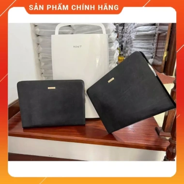 Ví cầm tay da thật 1.602: Cặp tài liệu cao cấp, giá 2.09 triệu, sang trọng