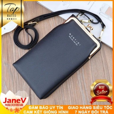 Ví cầm tay nữ 6 màu Đeo chéo cao cấp phong cách Hàn Quốc - Free ship, giá 529k 9