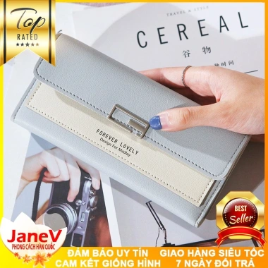 Ví cầm tay nữ dài 8 màu Hàn Quốc TVNN216 – Dễ thương, free ship, 409.000₫