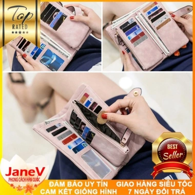 Ví cầm tay nữ dài cao cấp 5 màu phong cách Hàn Quốc free ship, 559.000₫ 3 Ví cầm tay nữ dài cao cấp 5 màu phong cách Hàn Quốc free ship, 559.000₫ 3