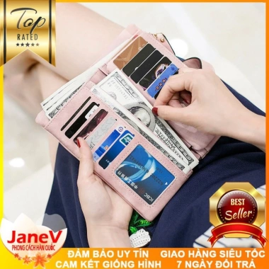 Ví cầm tay nữ dài cao cấp 5 màu phong cách Hàn Quốc free ship, 559.000₫ 4 Ví cầm tay nữ dài cao cấp 5 màu phong cách Hàn Quốc free ship, 559.000₫ 4
