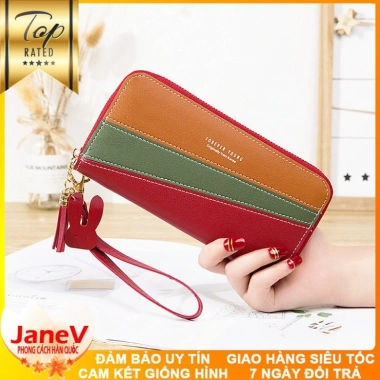 Ví Cầm Tay Nữ Dài Cao Cấp 5 Màu Phong Cách Hàn Quốc - Free Ship, Giá 449.000 Đ 4 Ví Cầm Tay Nữ Dài Cao Cấp 5 Màu Phong Cách Hàn Quốc - Free Ship, Giá 449.000 Đ 4