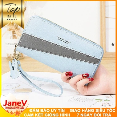 Ví Cầm Tay Nữ Dài Cao Cấp 5 Màu Phong Cách Hàn Quốc - Free Ship, Giá 449.000 Đ
