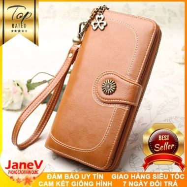 Ví Cầm Tay Nữ Dài Cao Cấp 6 Màu - Sang Trọng Hàn Quốc, Free Ship, 509.000 VND