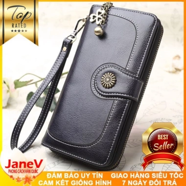 Ví Cầm Tay Nữ Dài Cao Cấp 6 Màu - Sang Trọng Hàn Quốc, Free Ship, 509.000 VND