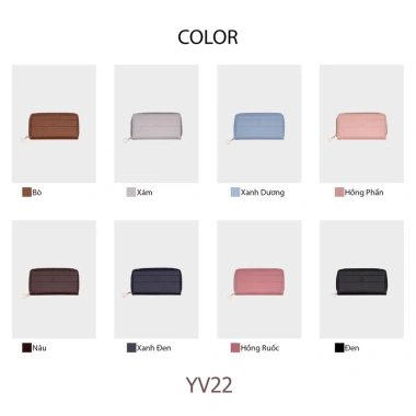 Ví cầm tay thời trang nữ YUUMY YV22 - Nhiều màu, giảm còn 910.000, free ship