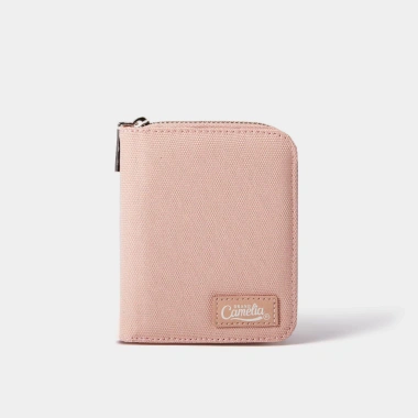 Ví CAMELIA BRAND Essential Zip - Da giả cao cấp, khoá kéo an toàn, giá chỉ 370.000₫