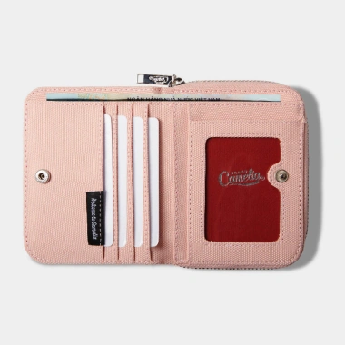 Ví CAMELIA BRAND Essential Zip - Da giả cao cấp, khoá kéo an toàn, giá chỉ 370.000₫ 2