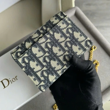 Ví Card Holder Saddle Flap nhà D - Mix dây đeo chéo V029 LAROSE, giá chỉ 469.000₫