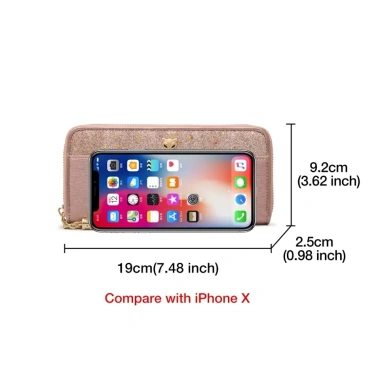 Ví da bò FOXER dài sang trọng, đựng thẻ tín dụng & tiền xu - giá chỉ 519.999₫ 3
