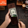 Ví da bò thủ công mini Mino Crafts - Da nhập khẩu, đa màu, Handmade giá 350.000₫