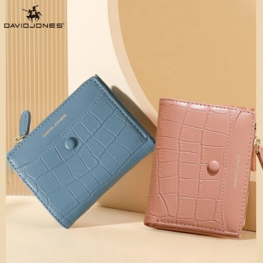 Ví Da Cá Sấu David Jones Nữ - Ngăn Thẻ tiện, Giá 199.000₫ (Giảm từ 238.800₫)