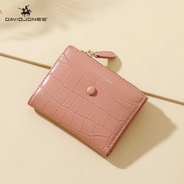Ví Da Cá Sấu David Jones Nữ - Ngăn Thẻ tiện, Giá 199.000₫ (Giảm từ 238.800₫)