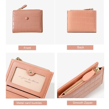 Ví Da Cá Sấu David Jones Nữ - Ngăn Thẻ tiện, Giá 199.000₫ (Giảm từ 238.800₫)
