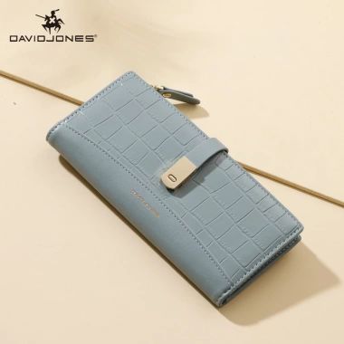 Ví da cá sấu David Jones Paris 2 ngăn gập lại cho nữ - Giá chỉ 249.000 VND 3