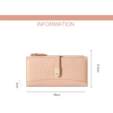 Ví da cá sấu David Jones Paris 2 ngăn gập lại cho nữ - Giá chỉ 249.000 VND 5