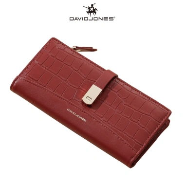 Ví da cá sấu David Jones Paris 2 ngăn gập lại cho nữ - Giá chỉ 249.000 VND 10
