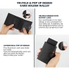 Ví Da Chính Hãng - Hộp Nhôm RFID Chống Trộm Bàn Chải Hợp Kim Microfiber Dây Kéo 266k 4