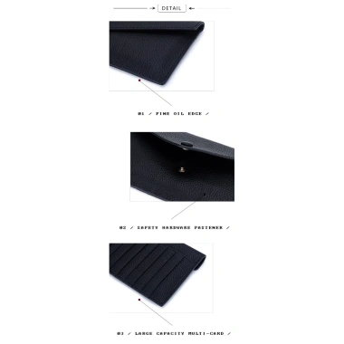 Ví Da Dài Nữ Siêu Mỏng Da Bò Nguyên Chất - Ngăn Đựng Điện Thoại & Thẻ - Giá Ưu Đãi 324.657₫ 9